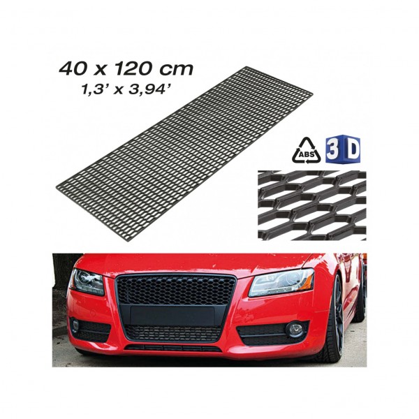 Rejilla Parrilla Delantera Deportiva Alta Flexibilidad Fabricado con ABS de Alta Resistencia