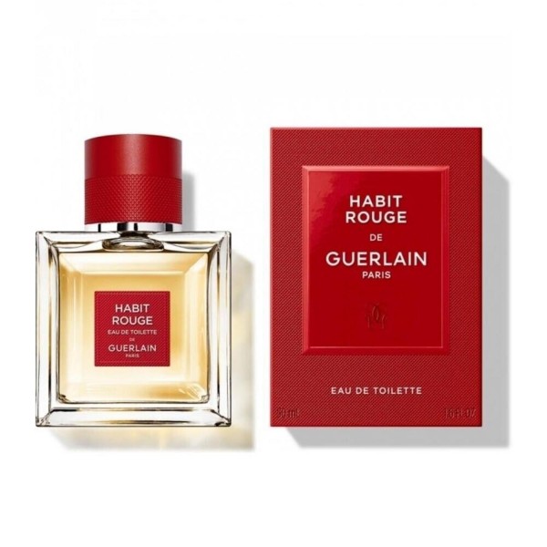 Guerlain habit rouge eau de toilette 50ml vaporizador