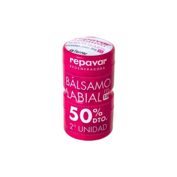 Repavar Bálsamo Labial Fps15 2 X 10 ml Promo