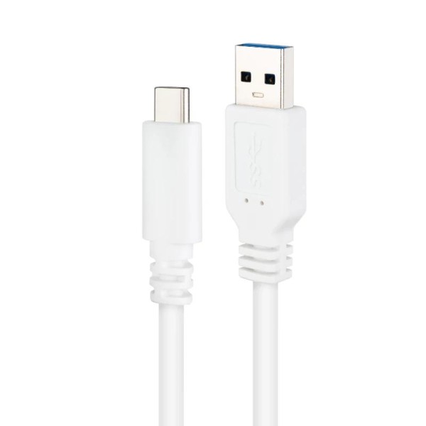 Nanocable cable usb 3.1 gen2 usb-c/a 2 m blanco